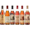 Pappy Van Winkle Family Lineup Collection Bundle featuring six rare 750ml bourbon and rye whiskey bottles