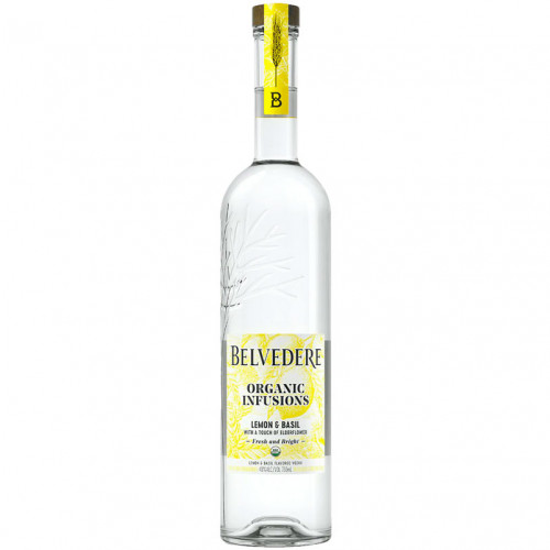 Belvedere Organic Infusions Lemon & Basil Vodka
