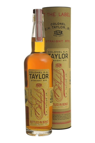 Colonel E.H. Taylor Straight Rye Bottled-in-Bond Colonel E.H. Taylor Straight Rye Bottled-in-Bond Whiskey 750ml