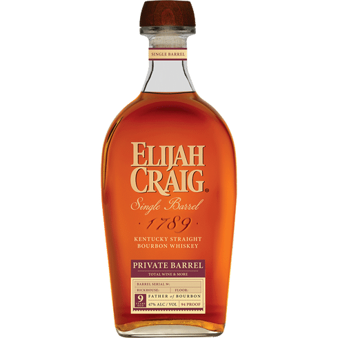 Elijah Craig Bourbon 94 Proof Barrel Select